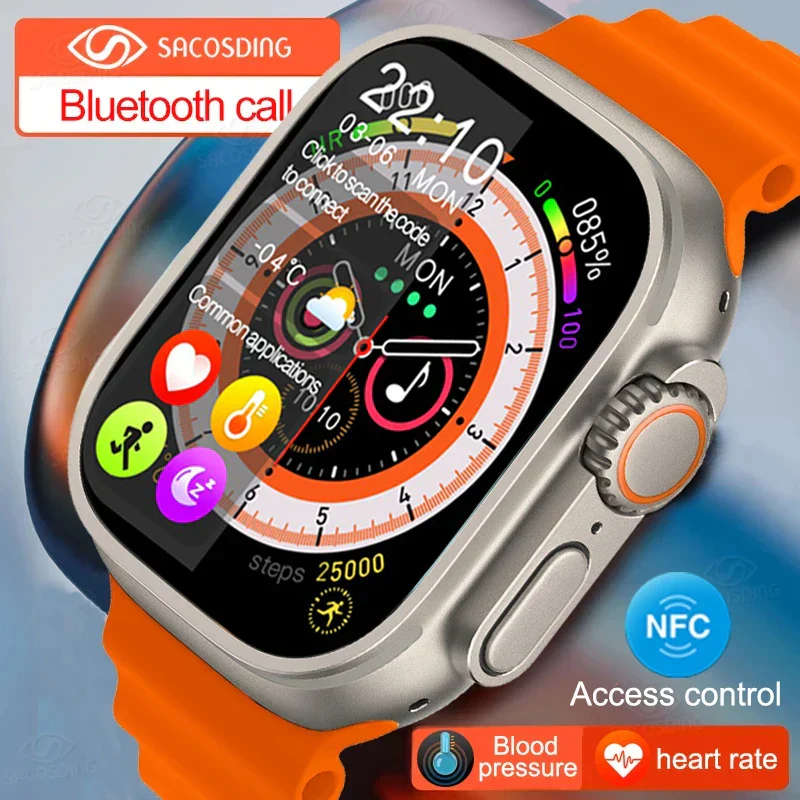 7in1 Straps Ultra Smart Watch with Box Packin