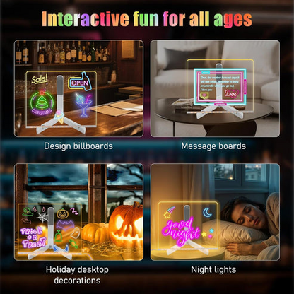 DIY Glowing Writing Board Fun and Creative for Kids