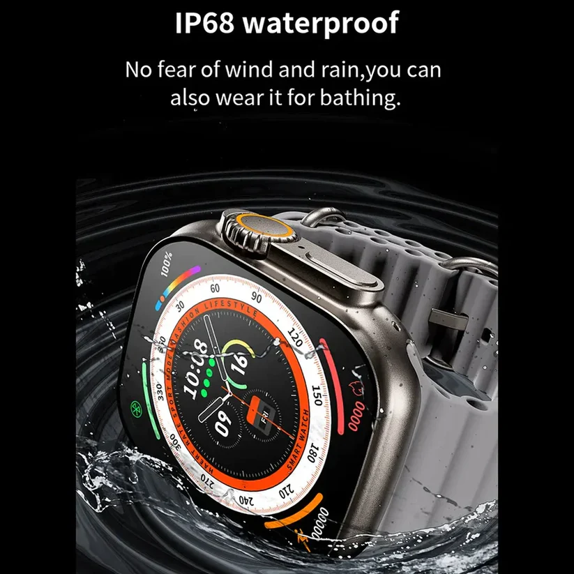 7in1 Straps Ultra Smart Watch with Box Packin