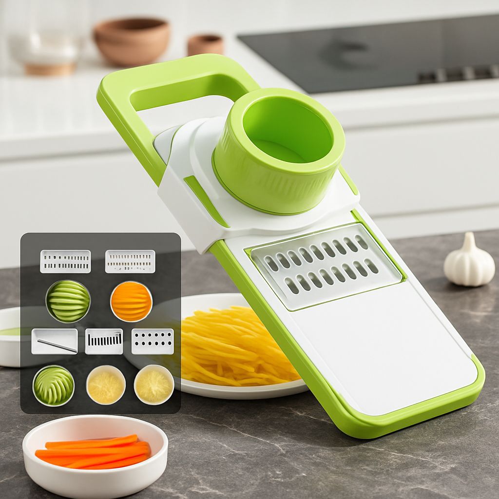 5in1 Vegetable Stainless Steel Cutter