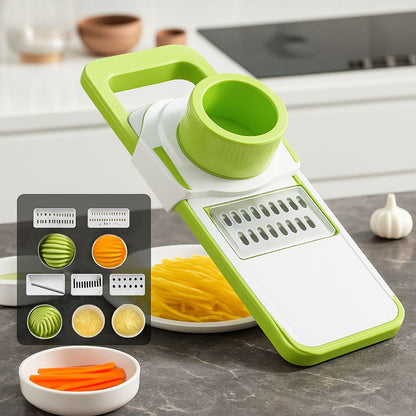 5in1 Vegetable Stainless Steel Cutter