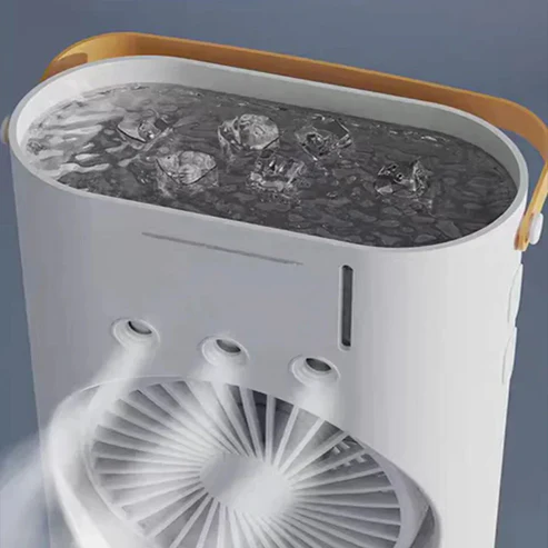 3 Gears USB Rechargeable Quiet fan