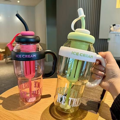 ice cream water bottle